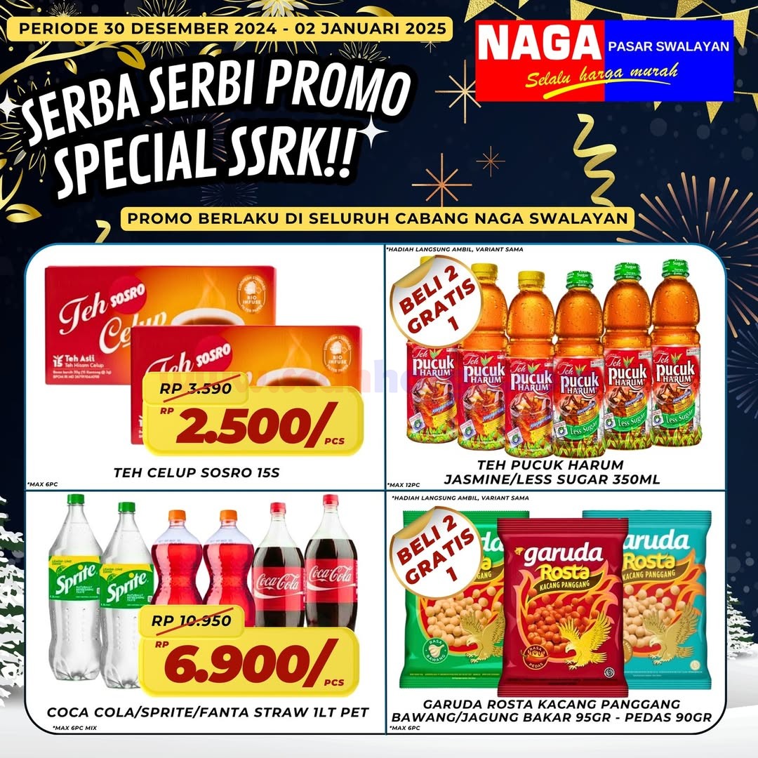 Katalog Promo Naga Swalayan Weekday 30 Desember 2024 - 2 Januari 2025 1