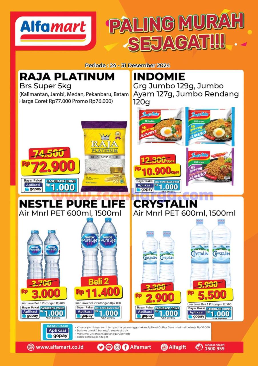 Promo Alfamart Paling Murah Sejagat Periode 24 - 31 Desember 2024 2