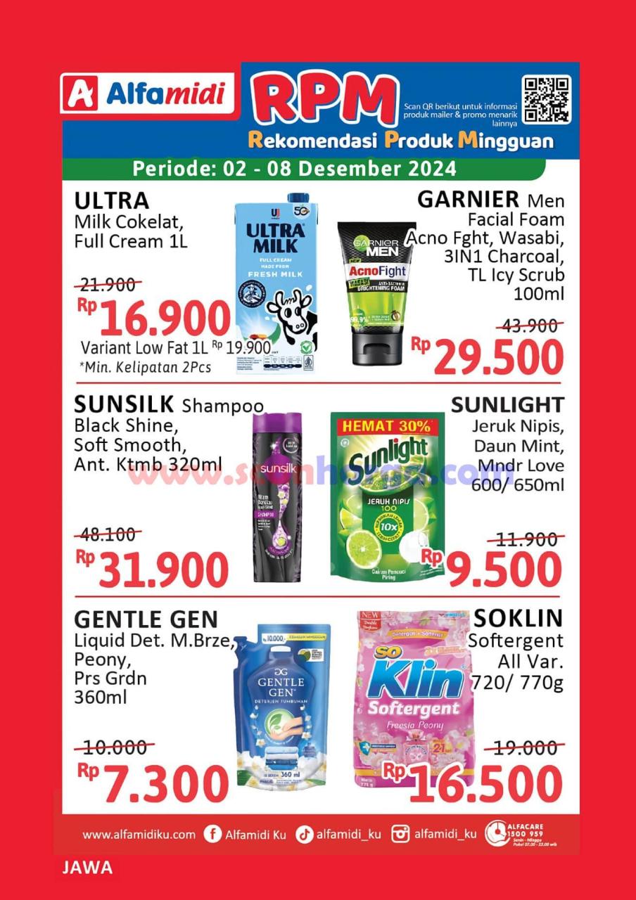 Promo ALFAMIDI RPM Periode 2 - 8 Desember 2024