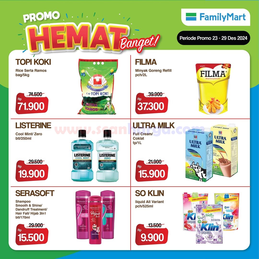 Promo FamilyMart Hemat Banget 23 - 29 Desember 2024