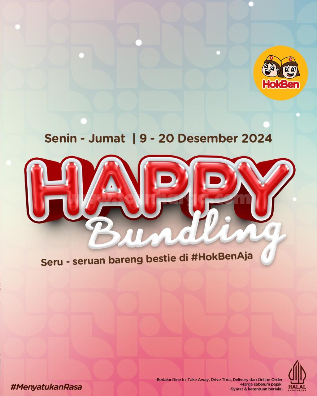 Promo HOKBEN HAPPY BUNDLING Mulai dari Rp. 31 Ribuan