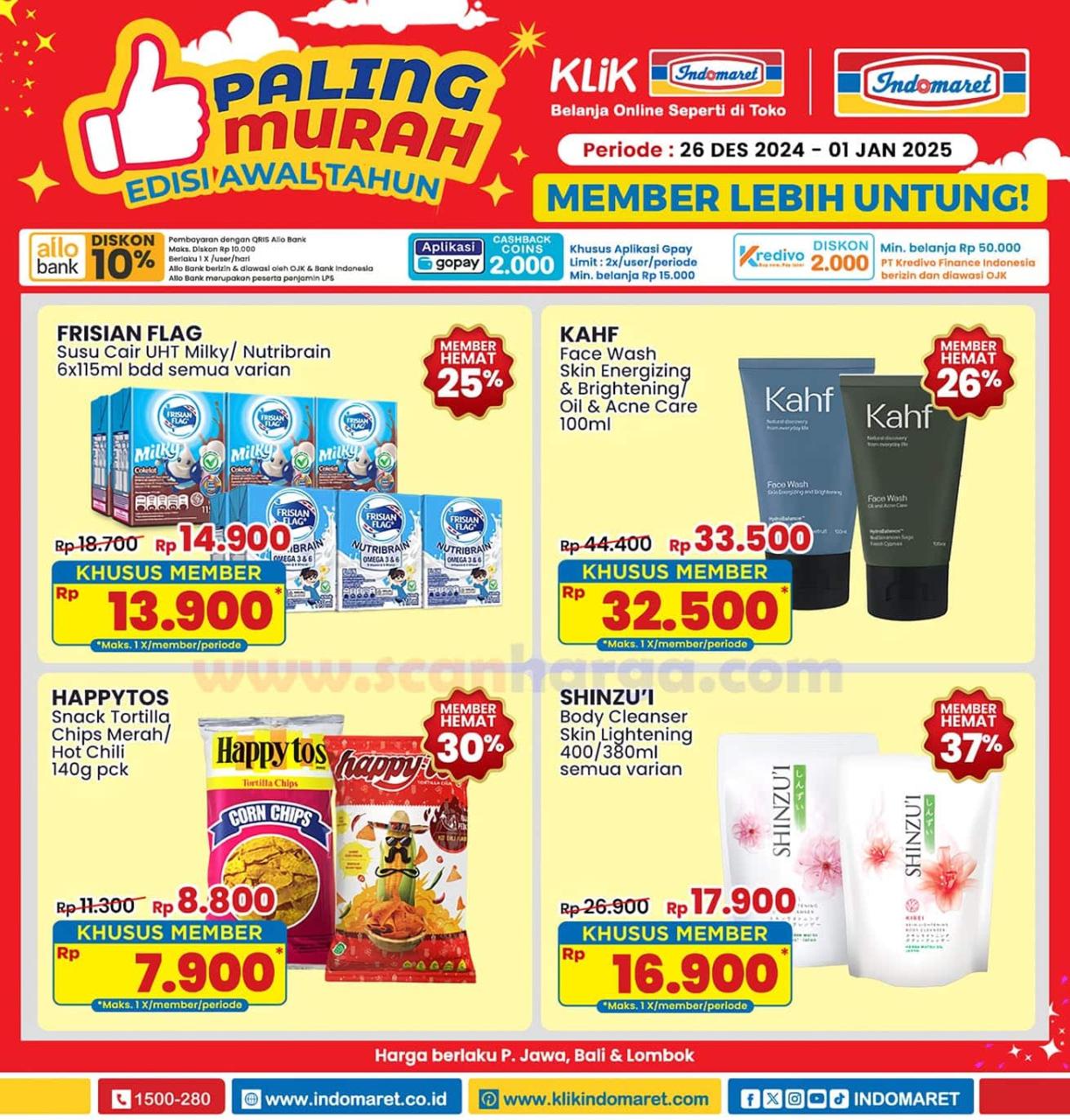 Promo Indomaret Paling Murah Periode 26 Desember 2024 - 1 Januari 2025 1