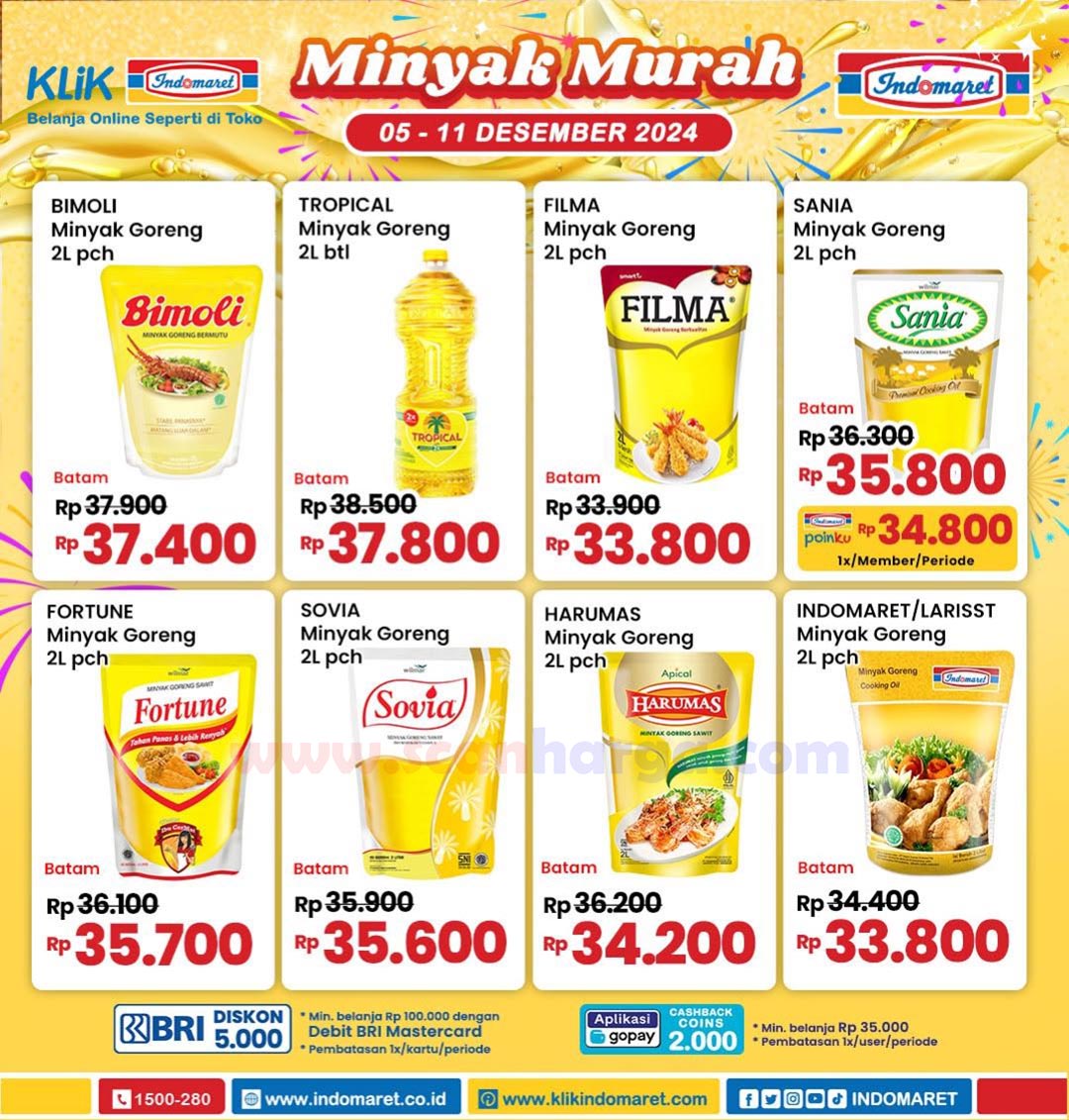 Promo Indomaret Semarak Minyak Murah 5 - 11 Desember 2024 4