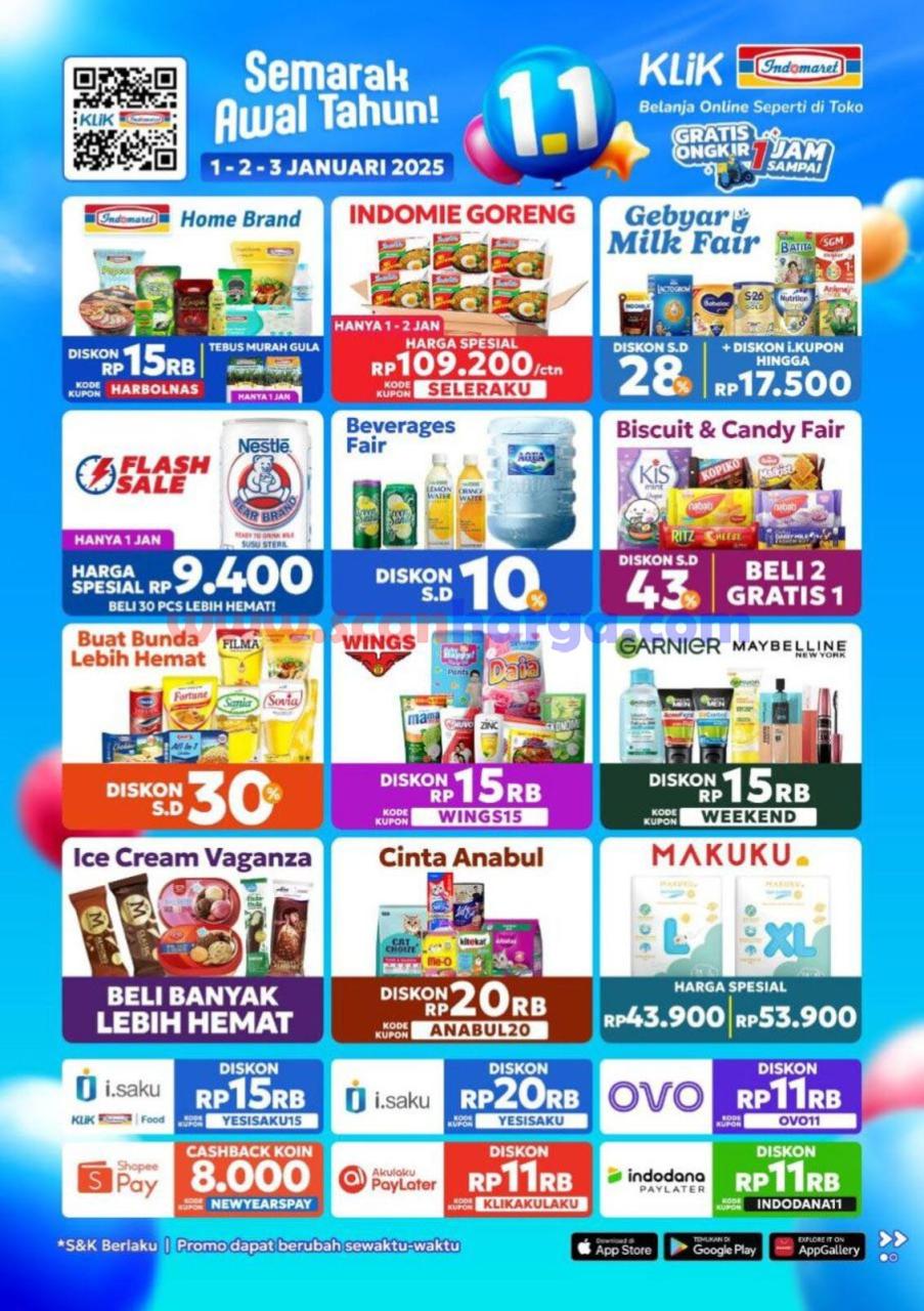 Promo Indomaret Tahun Baru 1.1 Semarak Awal Tahun 1-3 Januari 2025 2