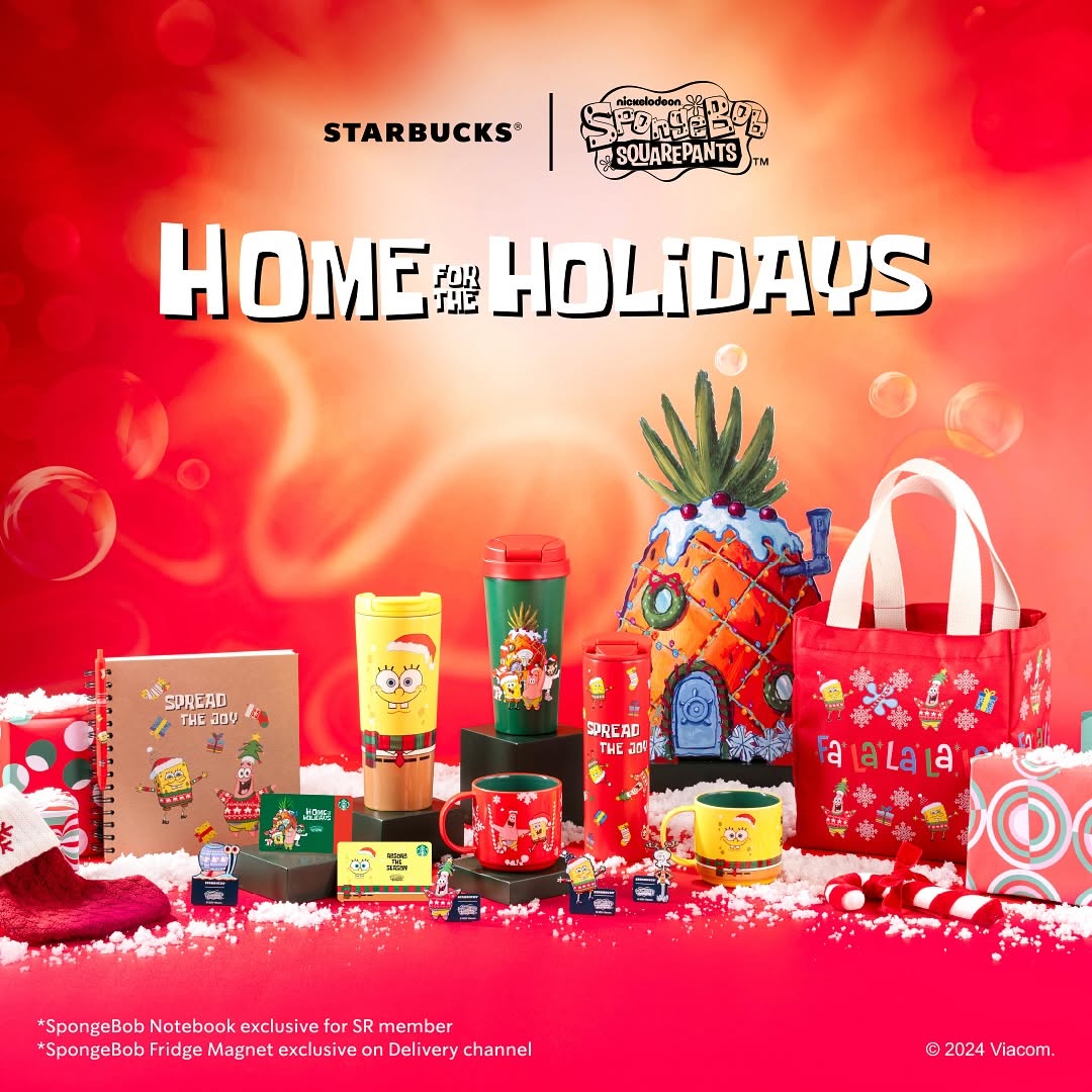 Promo STARBUCKS GRATIS Notebook SpongeBob SquarePants 1