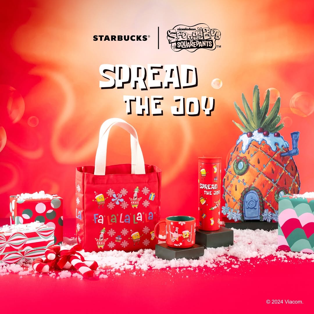 Promo STARBUCKS GRATIS Notebook SpongeBob SquarePants 4