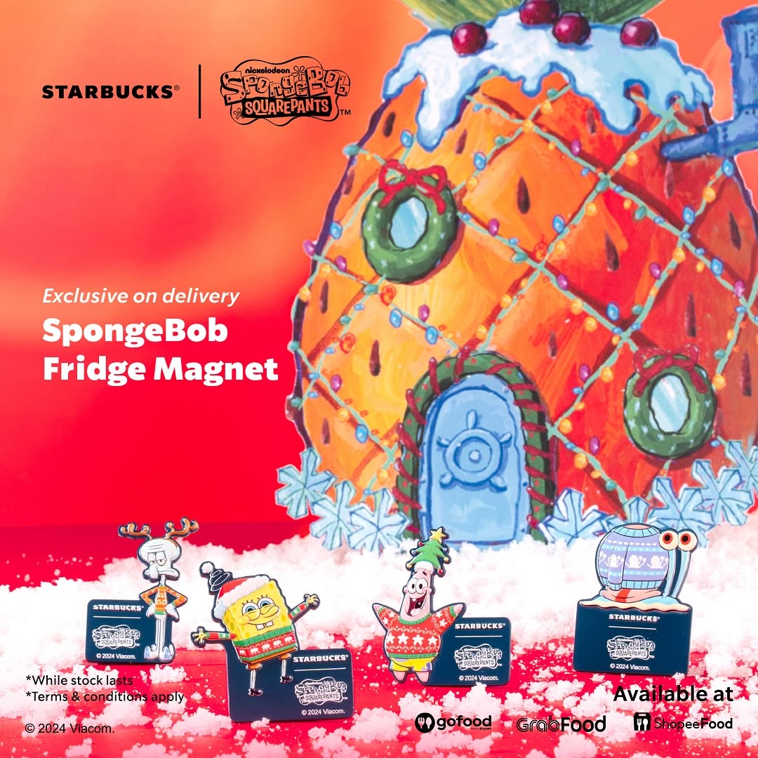 Promo STARBUCKS GRATIS Notebook SpongeBob SquarePants 5