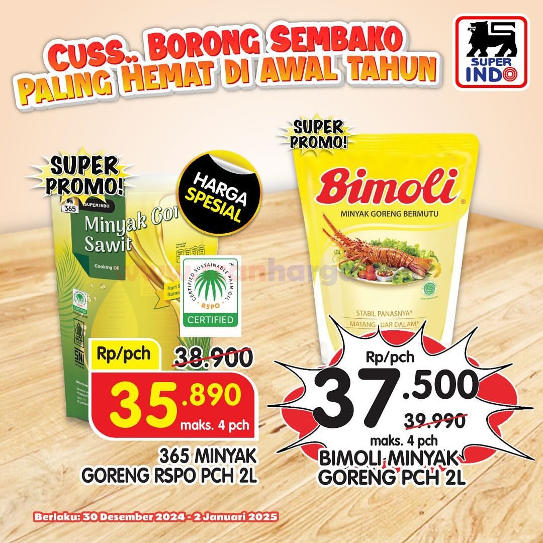 Promo Superindo Spesial Tahun Baru, hingga 1 Januari 2025