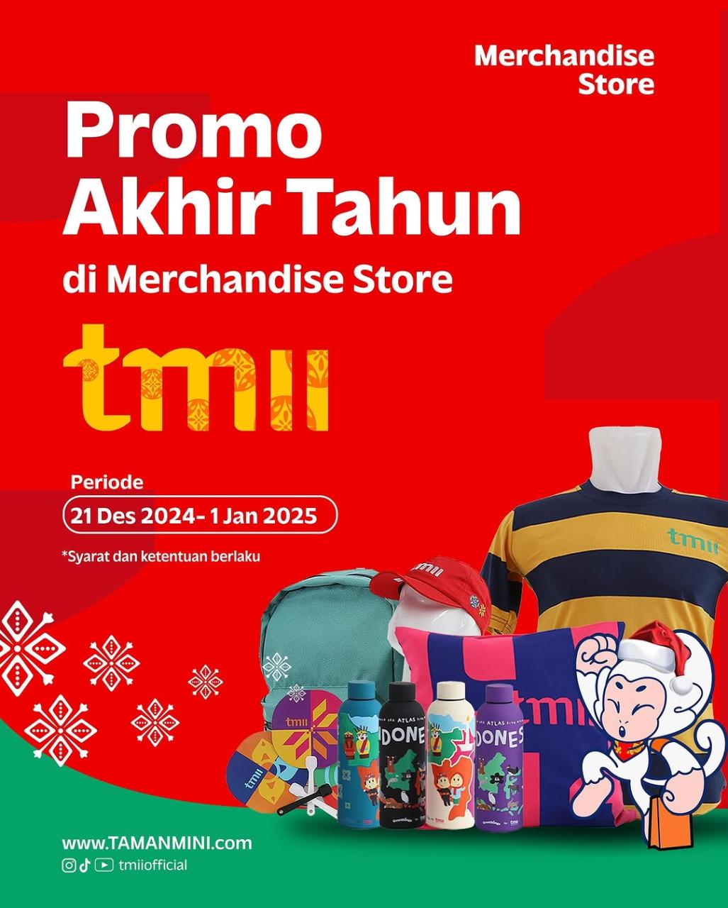 Promo TMII Merchandise Store Diskon Akhir Tahun