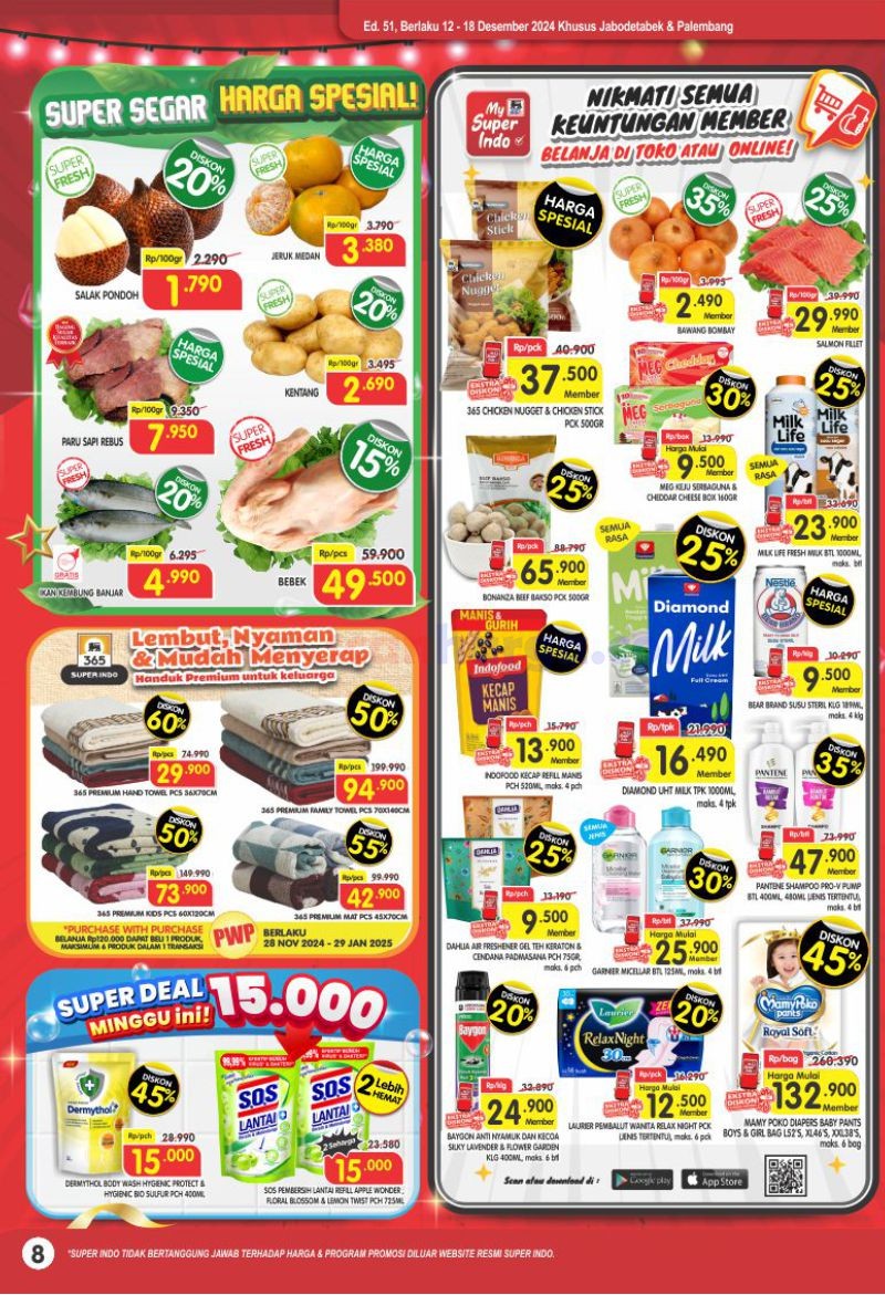 Katalog Promo Superindo Terbaru 12 - 18 Desember 2024 8