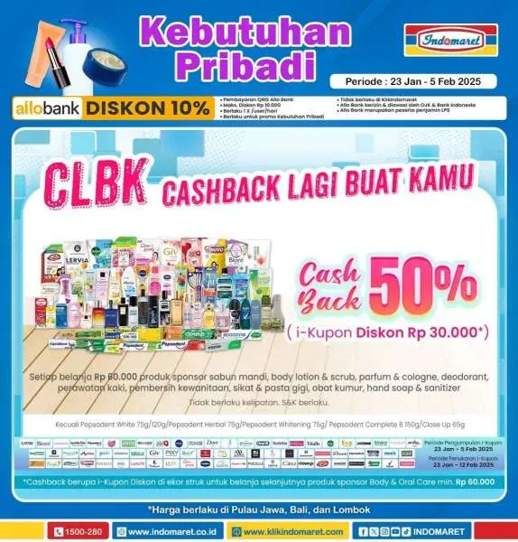 Promo Indomaret Super Hemat Periode 23 Januari-5 Februari 2025