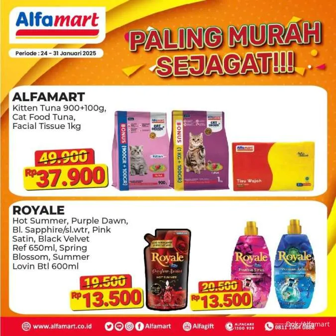 Promo Alfamart Paling Murah Sejagat Periode 24-31 Januari 2025