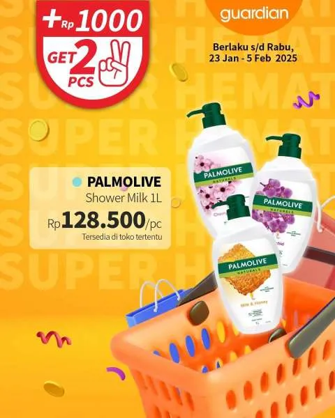 Promo Guardian Super Hemat Periode 23 Januari-5 Februari 2025