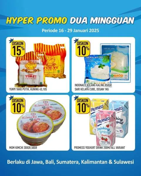 Promo Hypermart Dua Mingguan Periode 16-29 Januari 2025