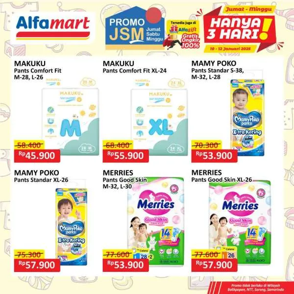 Promo JSM Alfamart 10-12 Januari 2025