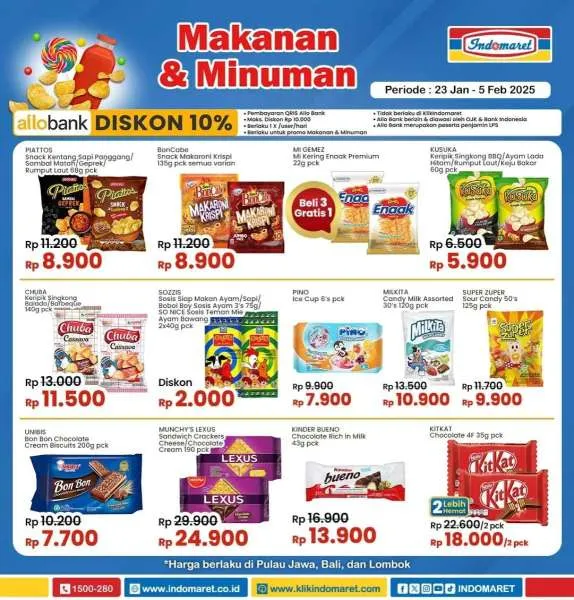 Promo Indomaret Super Hemat Periode 23 Januari-5 Februari 2025