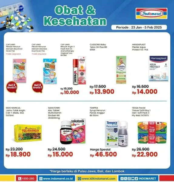 Promo Indomaret Super Hemat Periode 23 Januari-5 Februari 2025