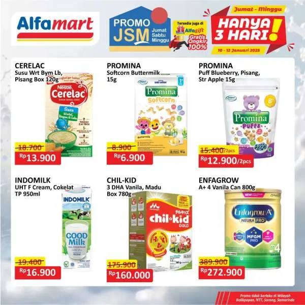 Promo JSM Alfamart 10-12 Januari 2025