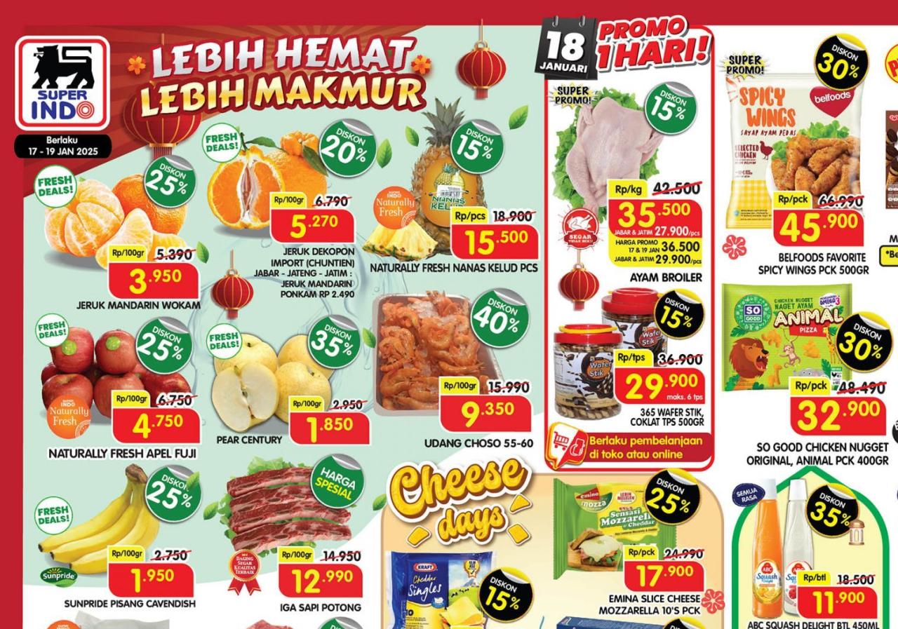 Promo JSM Superindo Weekend 17-19 Januari 2025