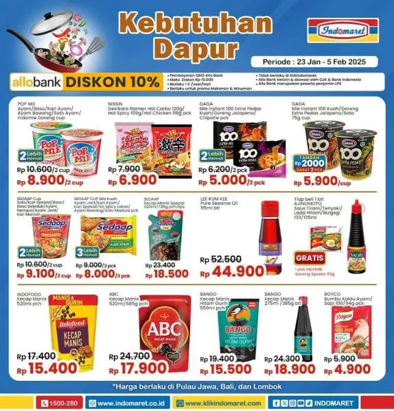 Promo Indomaret Super Hemat Periode 23 Januari-5 Februari 2025