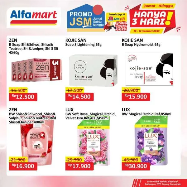 Promo JSM Alfamart 10-12 Januari 2025