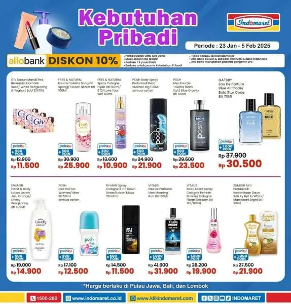 Promo Indomaret Super Hemat Periode 23 Januari-5 Februari 2025