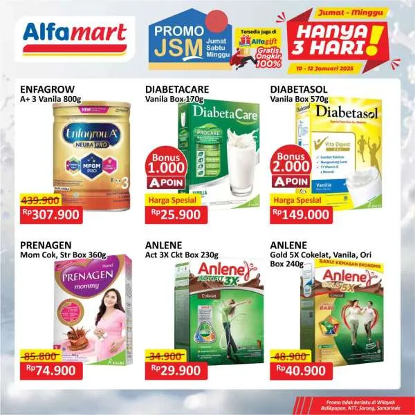 Promo JSM Alfamart 10-12 Januari 2025