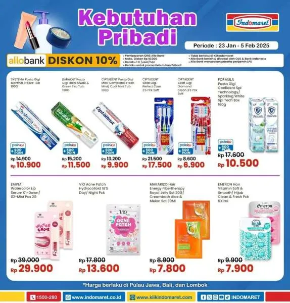 Promo Indomaret Super Hemat Periode 23 Januari-5 Februari 2025