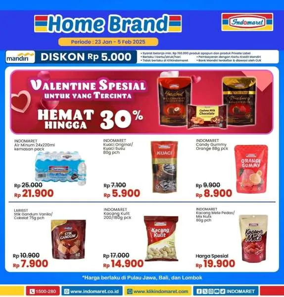 Promo Indomaret Super Hemat Periode 23 Januari-5 Februari 2025