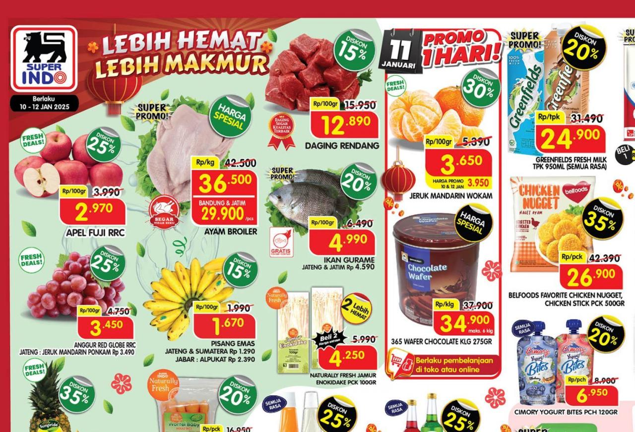 Promo JSM Superindo Weekend 10-12 Januari 2025