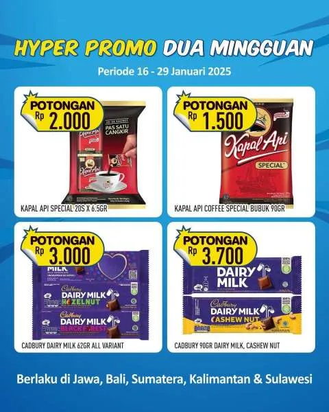 Promo Hypermart Dua Mingguan Periode 16-29 Januari 2025