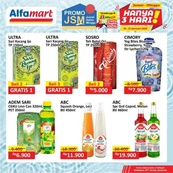 Promo JSM Alfamart 10-12 Januari 2025