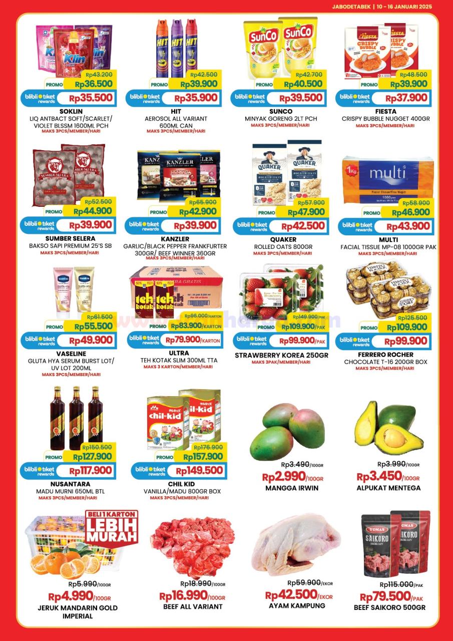 Katalog Promo JSM Farmers Market Weekend 10 - 16 Januari 2025 2