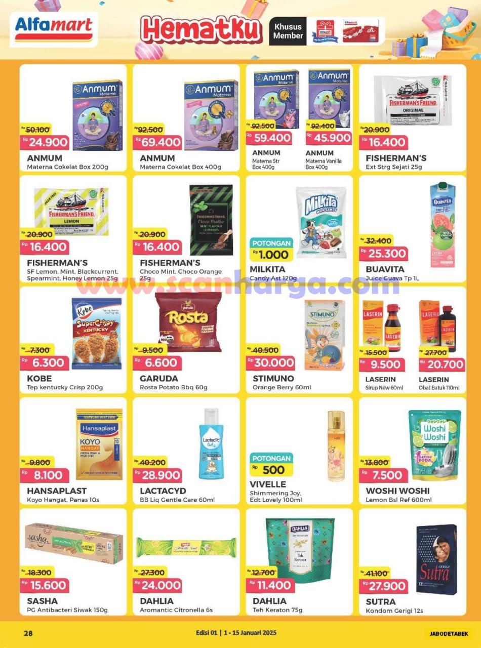 Katalog Alfamart Promo Terbaru 1 - 15 Januari 2025 28