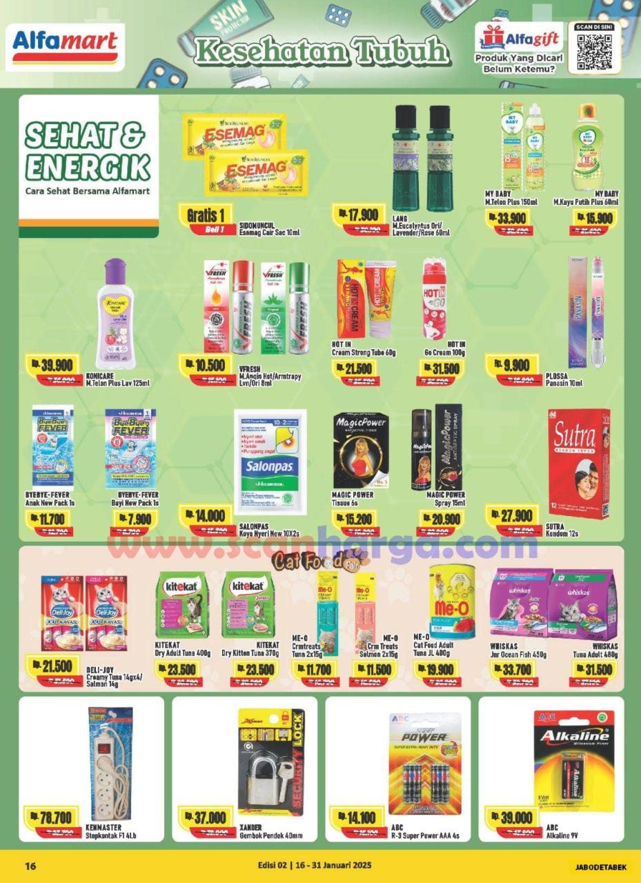 Katalog Alfamart Promo Terbaru 16 - 31 Januari 2025 16