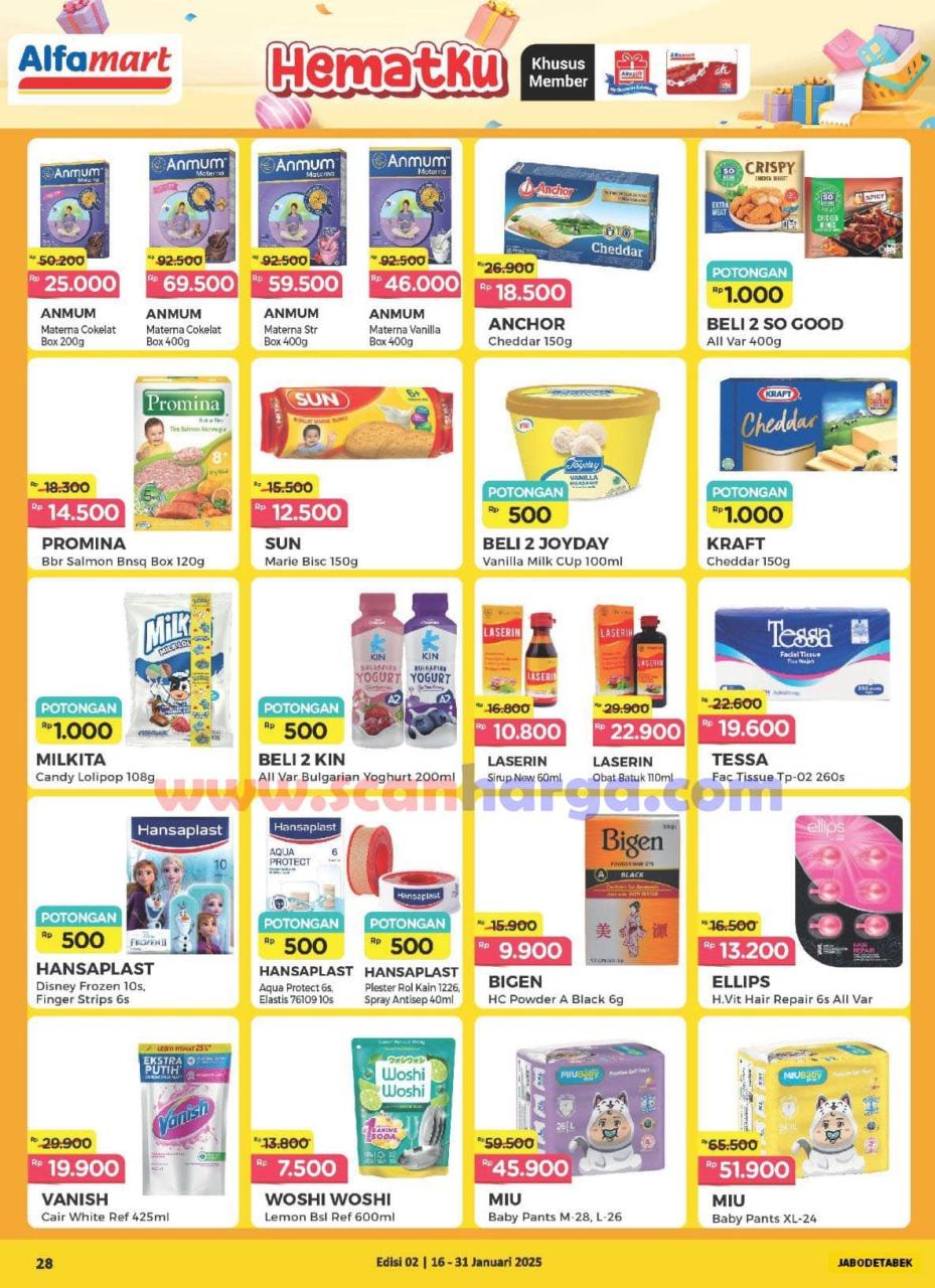 Katalog Alfamart Promo Terbaru 16 - 31 Januari 2025 28