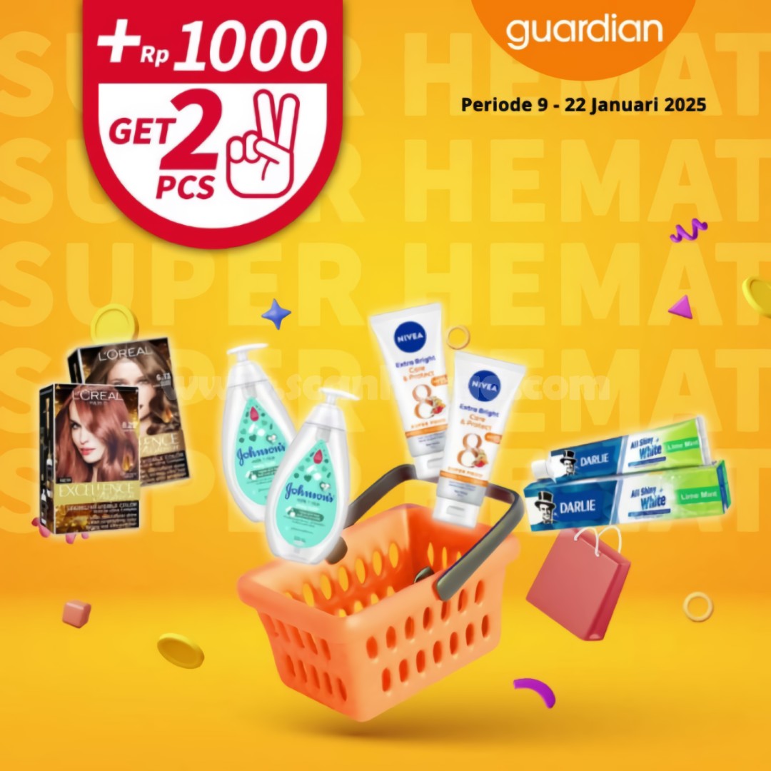 Katalog Guardian Promo Terbaru 9 - 22 Januari 2025