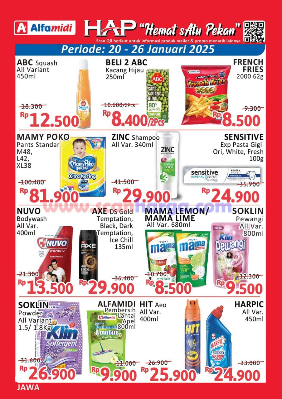 Katalog Promo Alfamidi Weekday Terbaru 20 - 26 Januari 2025 2