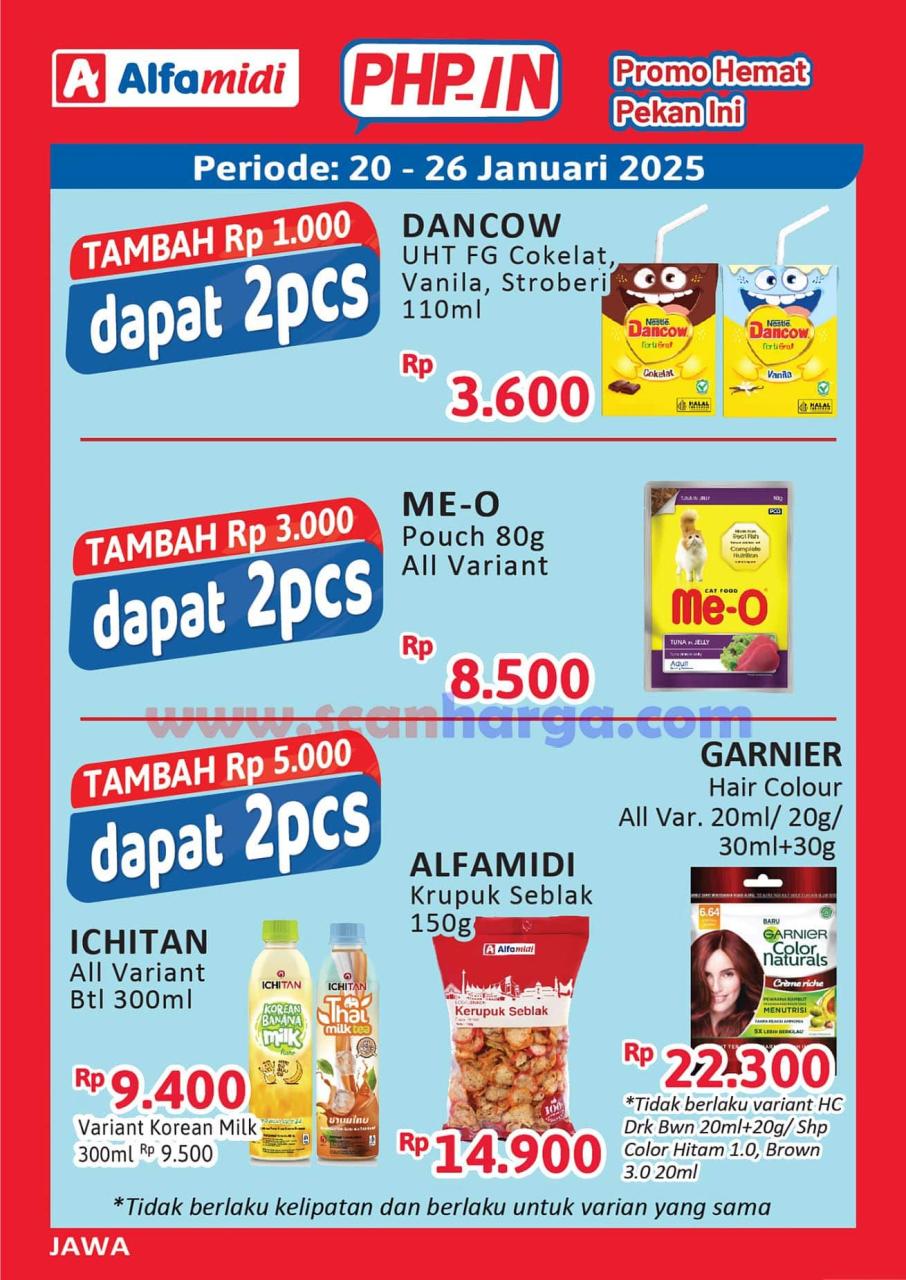 Katalog Promo Alfamidi Weekday Terbaru 20 - 26 Januari 2025 3