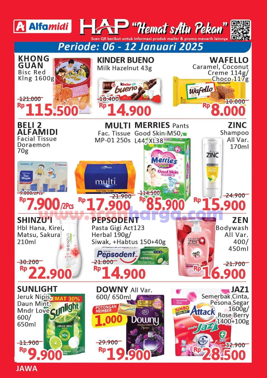 Katalog Promo Alfamidi Weekday Terbaru 6 - 12 Januari 2025 2