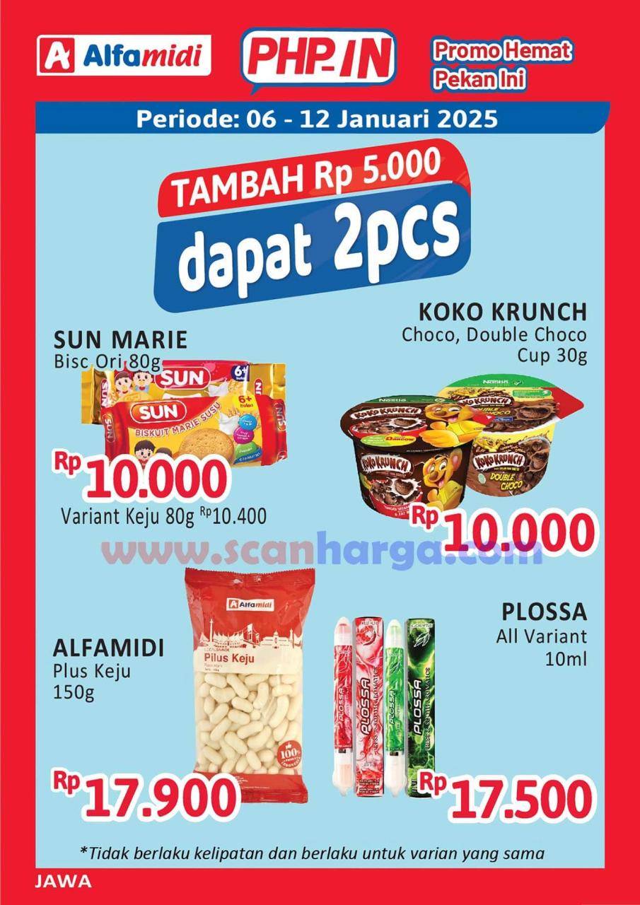 Katalog Promo Alfamidi Weekday Terbaru 6 - 12 Januari 2025 3