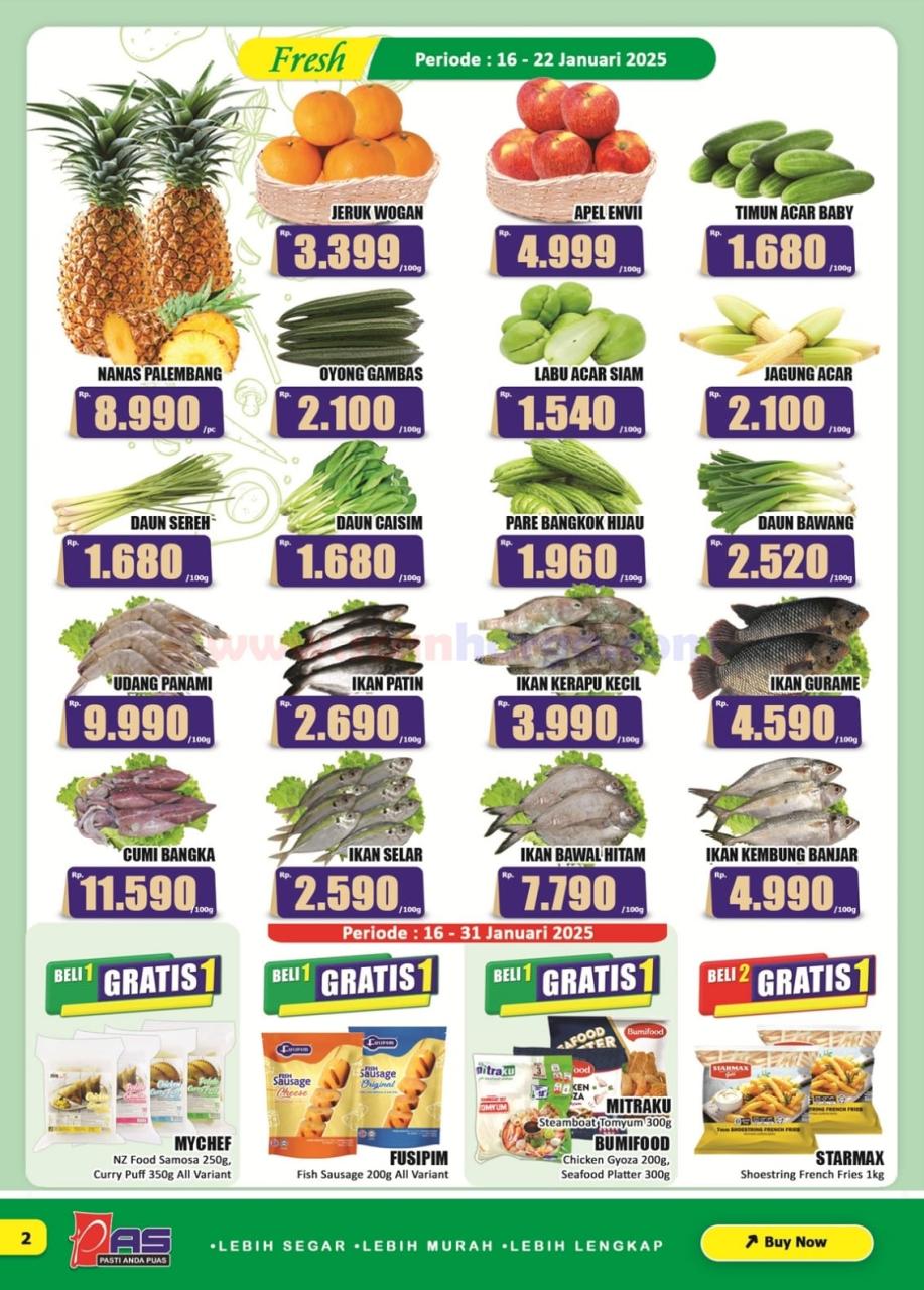 Katalog Promo Hari Hari Swalayan 16 - 31 Januari 2025 2