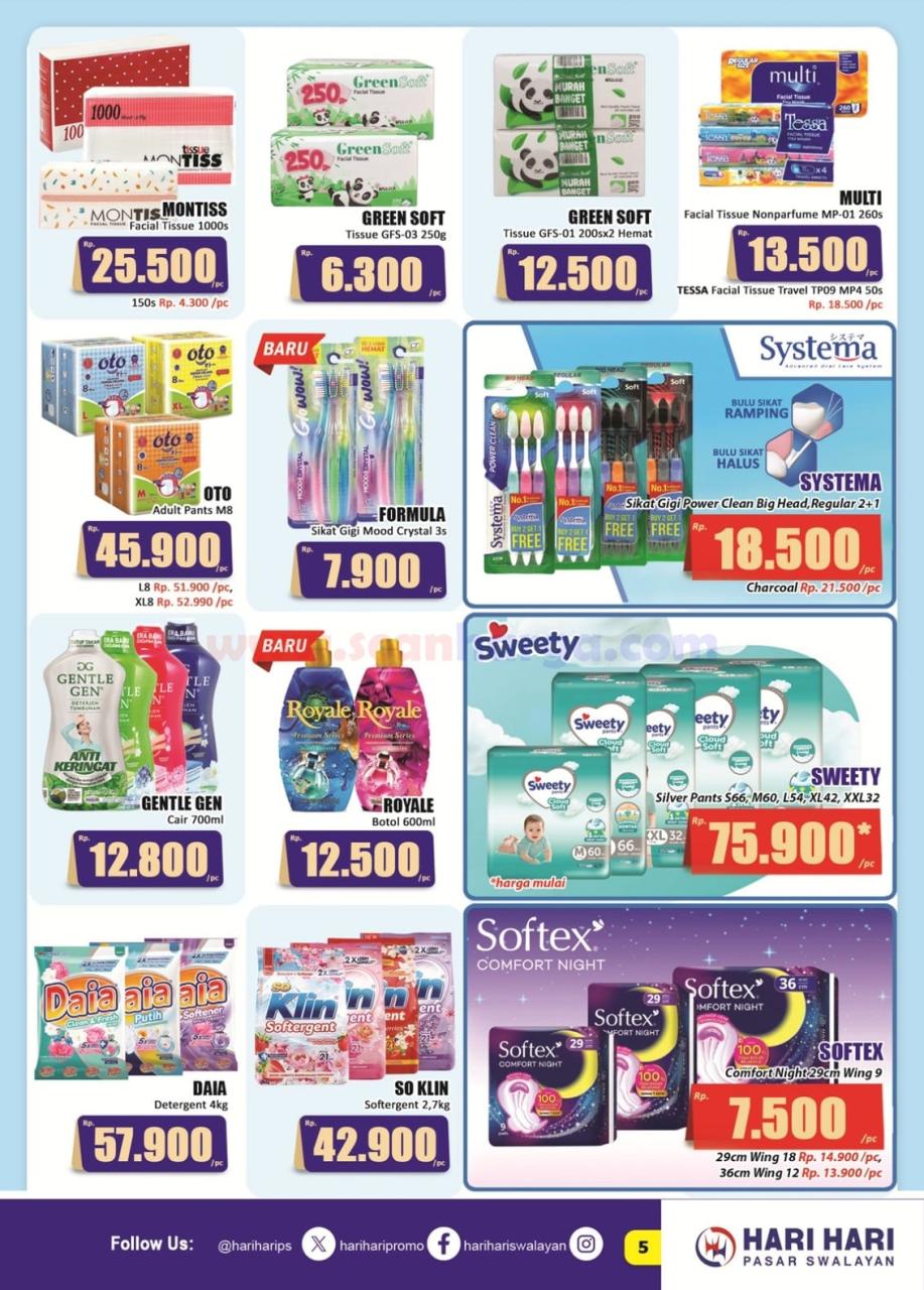 Katalog Promo Hari Hari Swalayan 16 - 31 Januari 2025 5