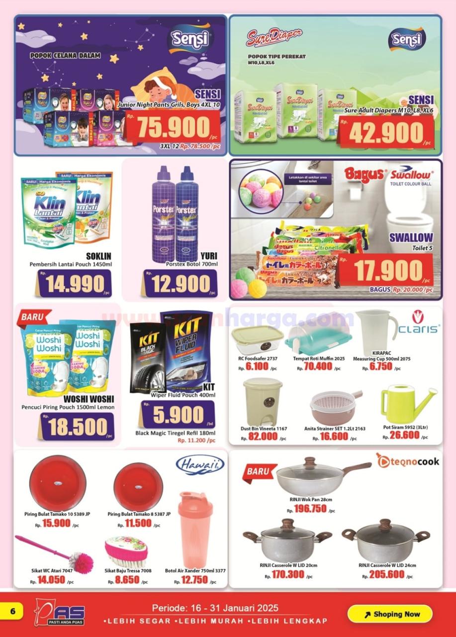 Katalog Promo Hari Hari Swalayan 16 - 31 Januari 2025 6