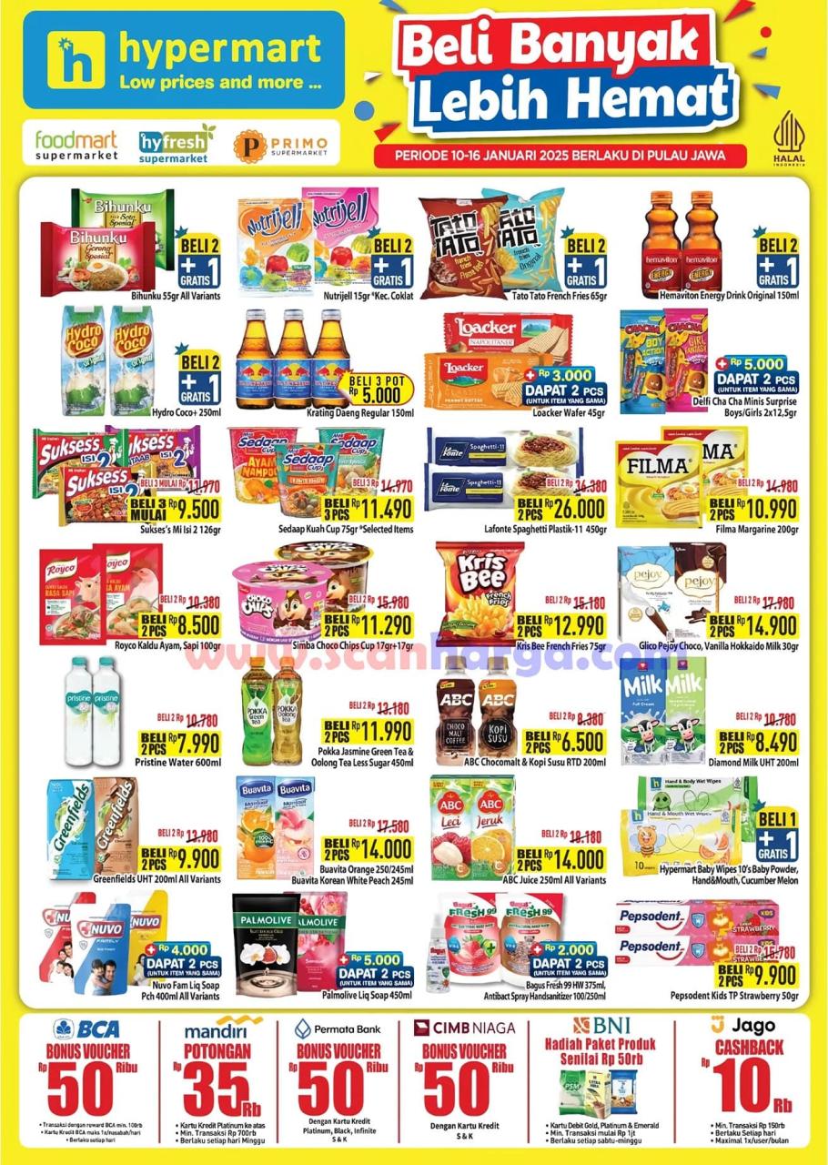 Katalog Promo Hypermart Weekday 14 - 16 Januari 2025 3