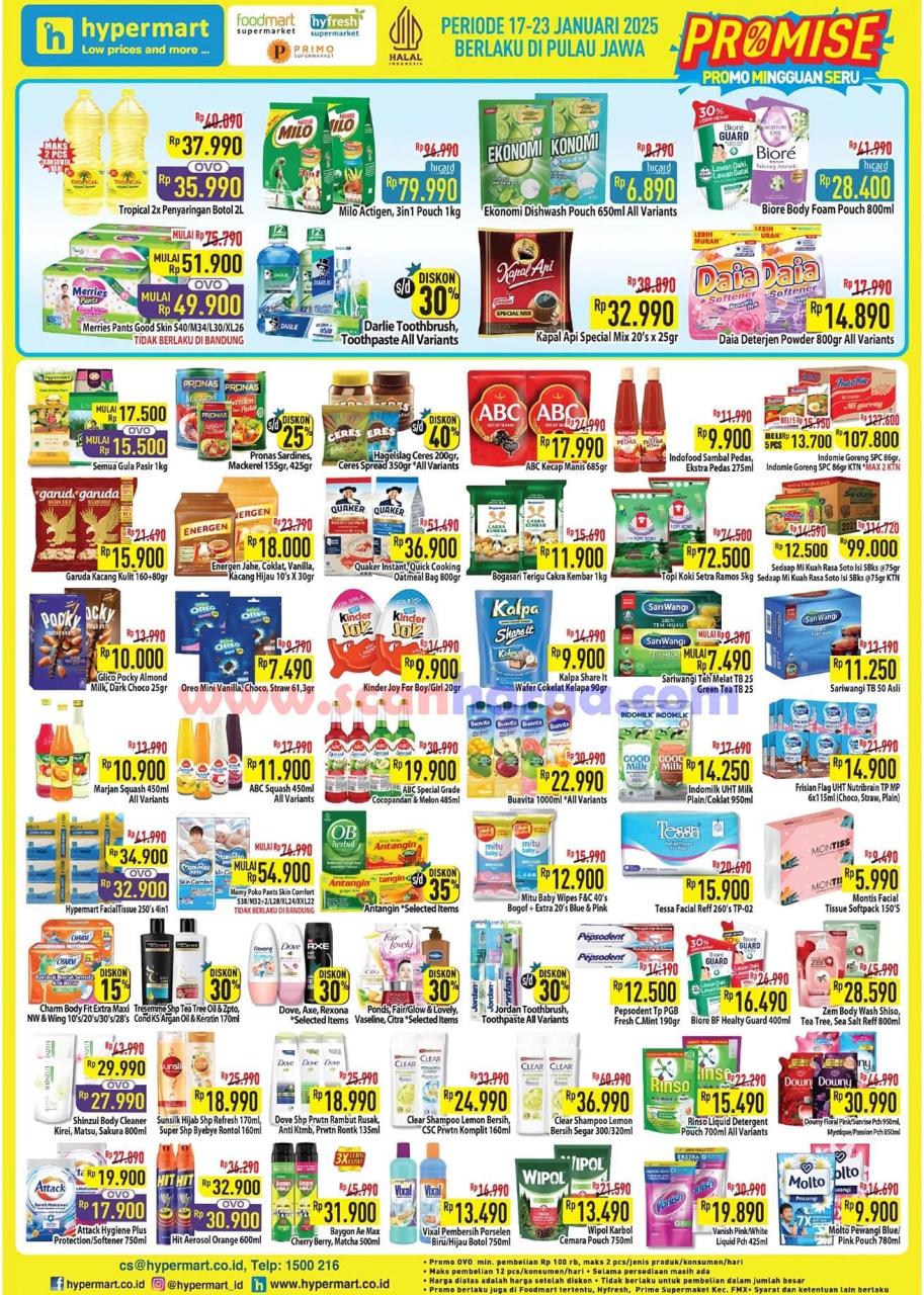 Katalog Promo Hypermart Weekday 21 - 23 Januari 2025 1