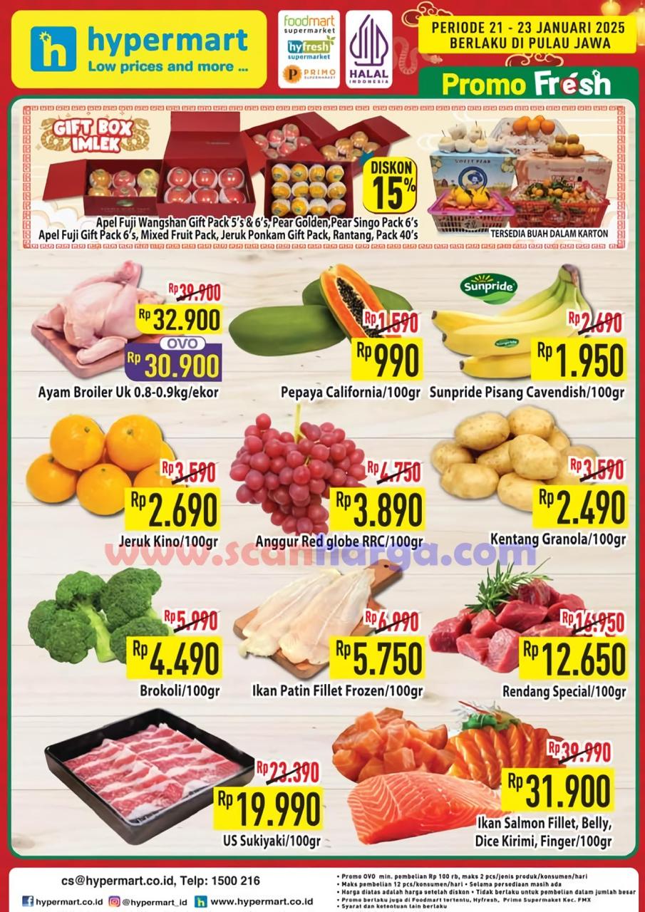 Katalog Promo Hypermart Weekday Terbaru 21 - 23 Januari 2025