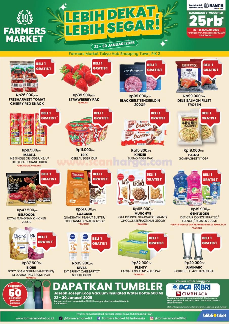 Katalog Promo JSM Farmers Market Weekend 24 - 30 Januari 2025 3