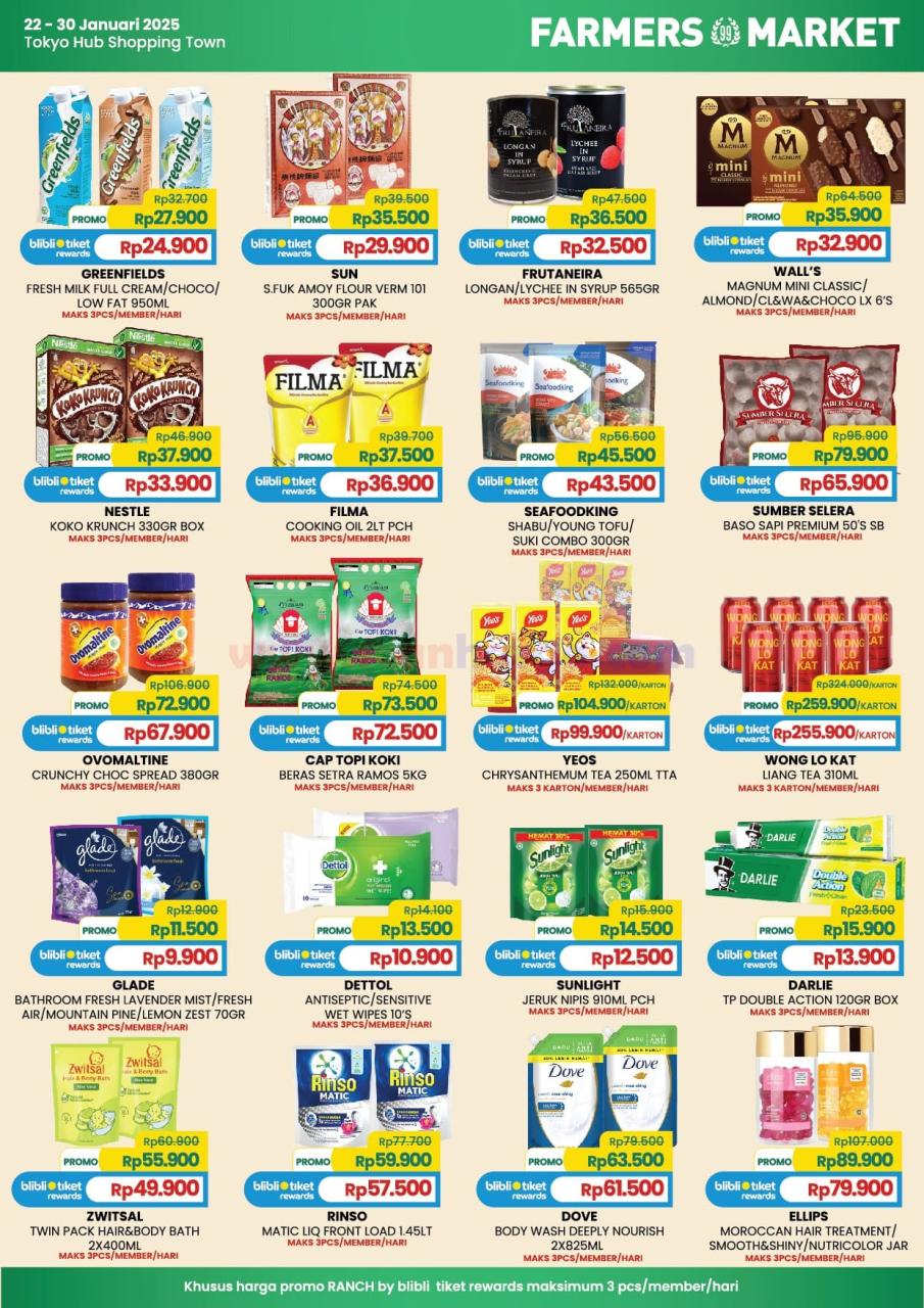 Katalog Promo JSM Farmers Market Weekend 24 - 30 Januari 2025 5