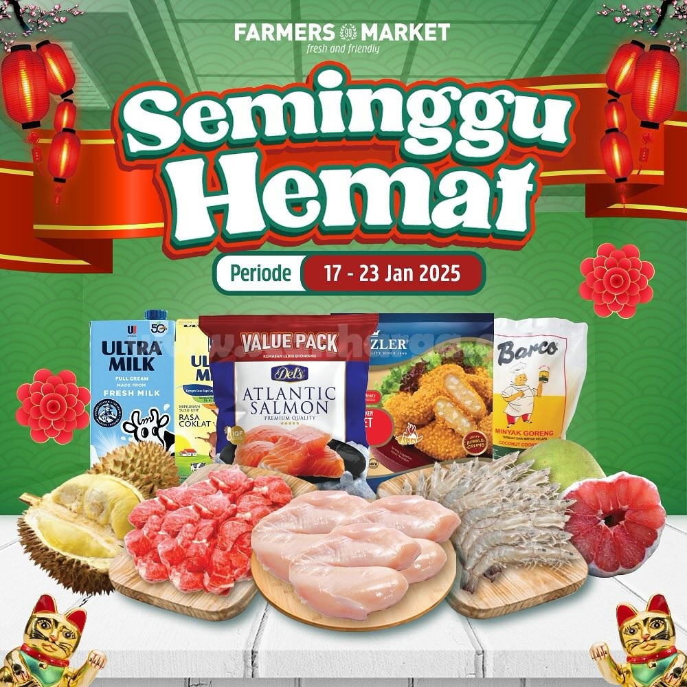 Katalog Promo JSM Farmers Market Weekend Terbaru 17 - 23 Januari 2025